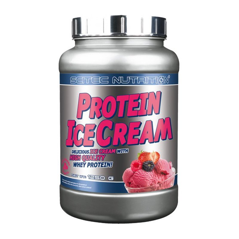 Scitec Nutrition Заменитель питания Scitec Protein Ice Cream, 1.25 кг Красная ягода, , 1250  грамм