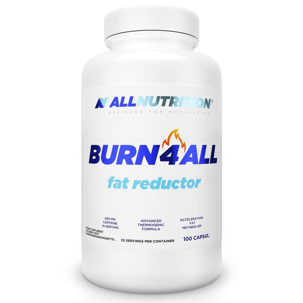 AllNutrition Жиросжигатель AllNutrition Burn4all (100 капс) алл нутришн, , 