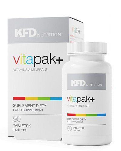 VitaPak+, 90 pcs, KFD Nutrition. Vitamin Mineral Complex. General Health Immunity enhancement 