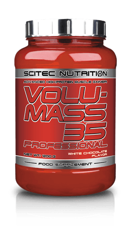 Volumass 35 Professional, 1200 g, Scitec Nutrition. Ganadores. Mass Gain Energy & Endurance recuperación 