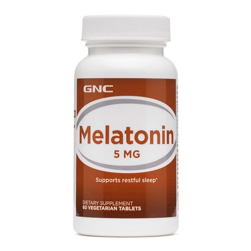 Восстановитель GNC Melatonin 5, 60 таблеток,  ml, GNC. Post Entreno. recuperación 