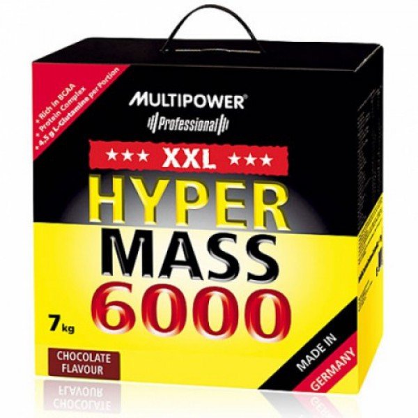 Hyper Mass 6000, 7000 г, Multipower. Гейнер. Набор массы Энергия и выносливость Восстановление 