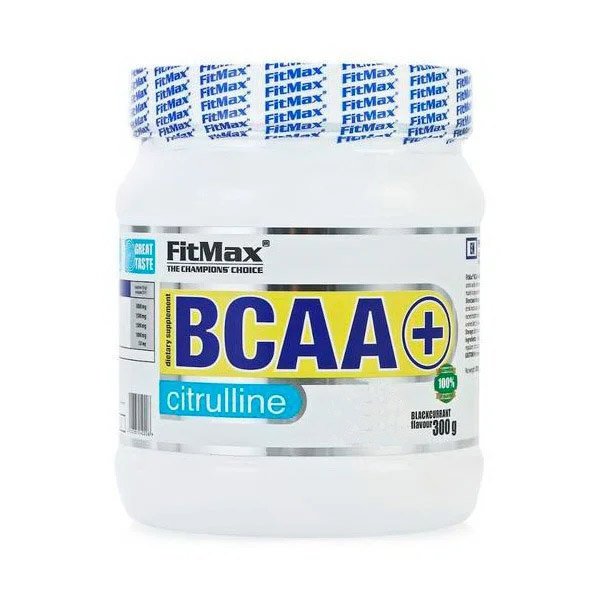 BCAA FitMax BCAA+Citrulline, 300 грамм Черная смородина БРАК ЗАТВЕРДЕЛ ПОРОШОК,  мл, FitMax. BCAA. Снижение веса Восстановление Антикатаболические свойства Сухая мышечная масса 