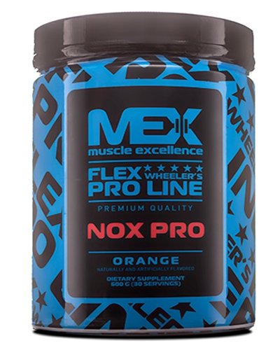 Nox Pro, 600 г, MEX Nutrition. Предтренировочный комплекс. Энергия и выносливость 