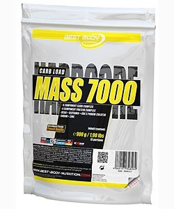 Hardcore Mass 7000, 900 g, Best Body. Gainer. Mass Gain Energy & Endurance recovery 