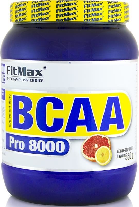 BCAA FitMax BCAA Pro 8000, 550 грамм Лимон грейпфрут,  мл, FitMax. BCAA. Снижение веса Восстановление Антикатаболические свойства Сухая мышечная масса 