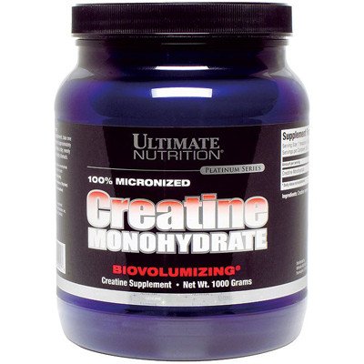 Creatine Monohydrate Ultimate Nutrition 1000 g,  ml, Ultimate Nutrition. Сreatine. Mass Gain Energy & Endurance Strength enhancement 
