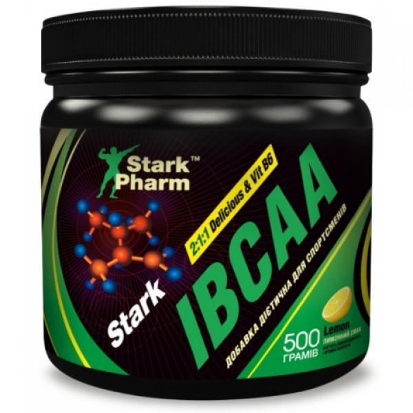 БЦАА Stark Pharm Stark IBCAA 2-1-1/Vit B6 (500 г) Lemon старк фарм,  мл, Stark Pharm. BCAA. Снижение веса Восстановление Антикатаболические свойства Сухая мышечная масса 