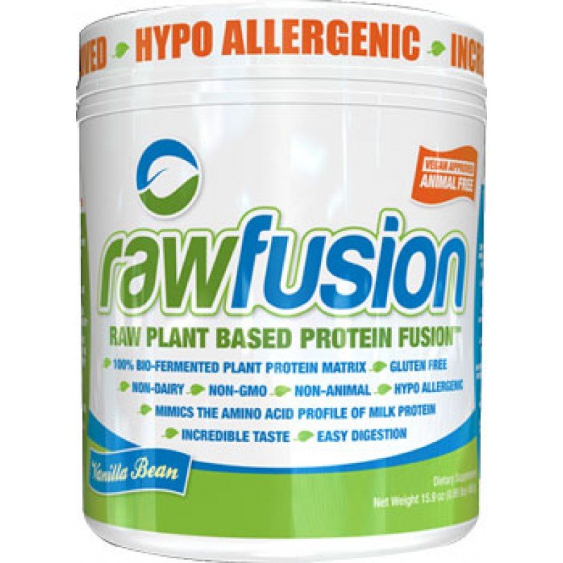 Raw Fusion, 450 g, San. Proteína vegetal. 