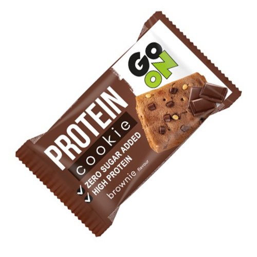 Батончик GoOn Protein Cookie, 50 грамм Брауни,  мл, Go On Nutrition. Батончик. 