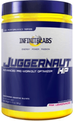 Juggernaut HP, 390 г, Infinite Labs. Предтренировочный комплекс. Энергия и выносливость 