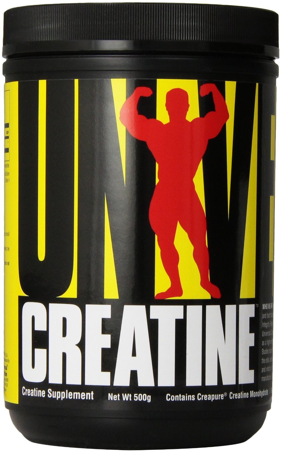 Creatine Monohydrate, 500 g, Universal Nutrition. Monohidrato de creatina. Mass Gain Energy & Endurance Strength enhancement 