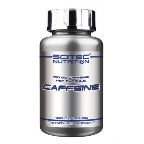 Caffeine, 100 шт, Scitec Nutrition. Кофеин. Энергия и выносливость Увеличение силы 
