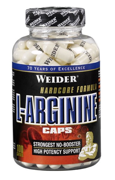 Weider L-Arginine Caps, , 100 piezas