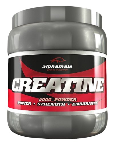 Creatine, 500 g, Alpha Male. Creatine monohydrate. Mass Gain Energy & Endurance Strength enhancement 