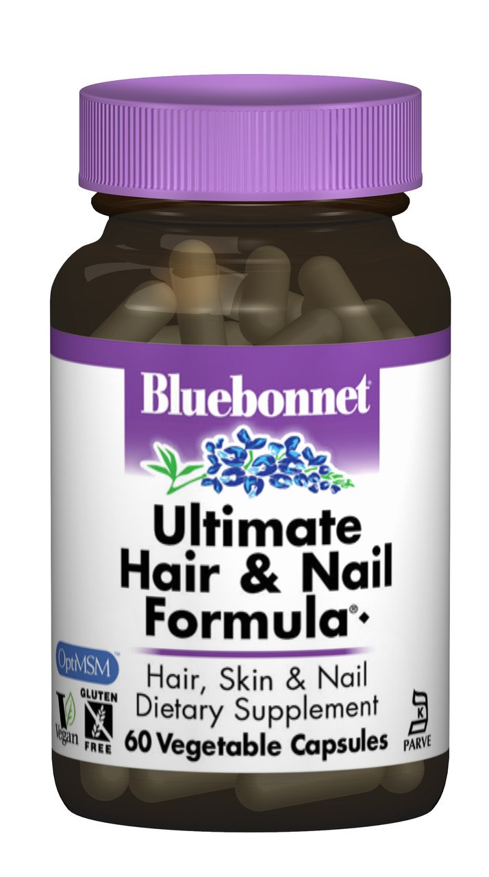 Bluebonnet Nutrition Окончательная Формула для Волос и Ногтей, Bluebonnet Nutrition, 60 гелевых капсул, , 