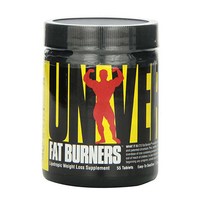 Жиросжигатель Universal Fat Burners (55 табл) юниверсал фат бернен,  мл, Universal Nutrition. Жиросжигатель. Снижение веса Сжигание жира 