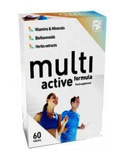 Multi Active Formula, 60 pcs, Fitness Authority. Vitamin Mineral Complex. General Health Immunity enhancement 