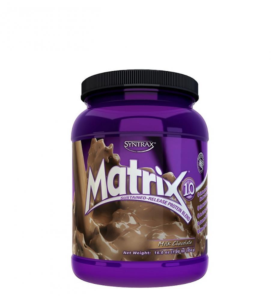 Комплексный протеин Syntrax Matrix (454 г) синтракс матрикс Milk Chocolate,  мл, Syntrax. Комплексный протеин. 