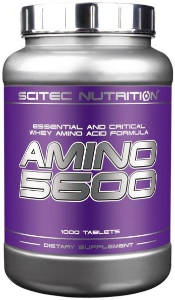Аминокислота Scitec Amino 5600, 1000 таблеток,  мл, Scitec Nutrition. Аминокислоты. 
