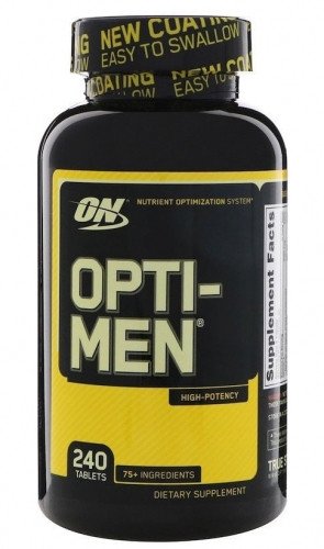 Вітаміни Opti-men Optimum Nutrition 240 tabs (термін 01/2021),  мл, Optimum Nutrition. Витамины и минералы. Поддержание здоровья Укрепление иммунитета 