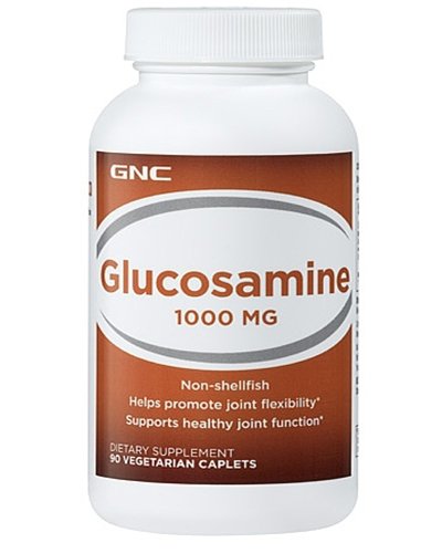 Glucosamine 1000 mg, 90 шт, GNC. Глюкозамин. Поддержание здоровья Укрепление суставов и связок 