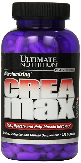CreaMax, 288 piezas, Ultimate Nutrition. Monohidrato de creatina. Mass Gain Energy & Endurance Strength enhancement 