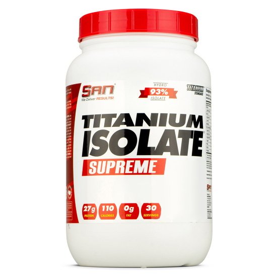 Протеин SAN Titanium Isolate Supreme, 900 грамм Молочный шоколад,  ml, San. Protein. Mass Gain स्वास्थ्य लाभ Anti-catabolic properties 