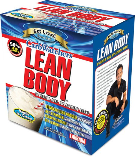 CarbWatchers Lean Body, 20 pcs, Labrada. Meal replacement. 