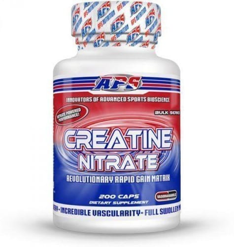 Creatine Nitrate, 200 шт, APS Nutrition. Креатин нитрат. Набор массы 