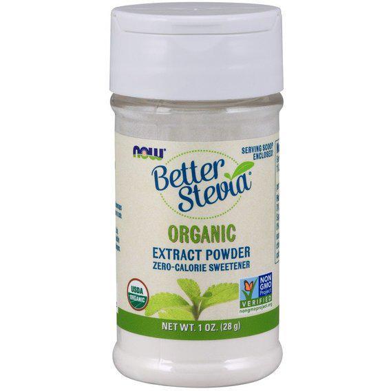 Сахарозаменитель Better Stevia Extract Powder NOW Foods 28 g,  ml, Now. Meal replacement. 