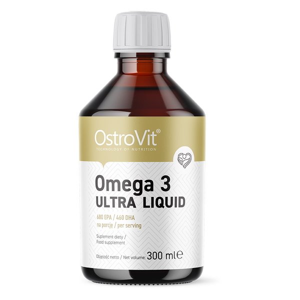 Жирные кислоты OstroVit Omega 3 Ultra Liquid, 300 мл,  ml, OstroVit. Fats. General Health 