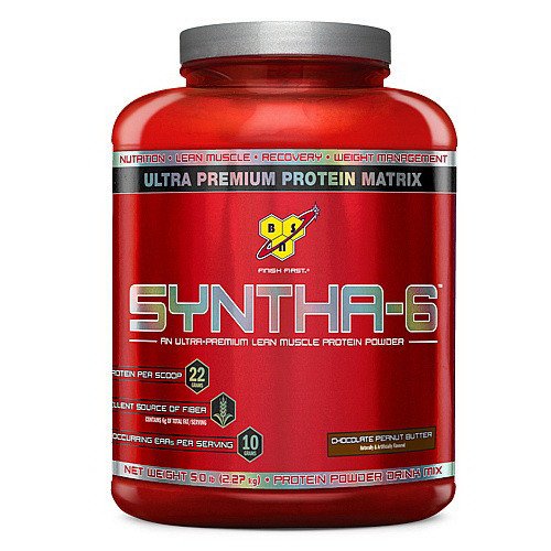 BSN Syntha-6 2,27 кг - strawberry,  мл, BSN. Протеин. Набор массы Восстановление Антикатаболические свойства 