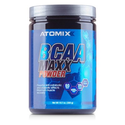 BCAA Maxx Powder, 300 г, Atomixx. BCAA. Снижение веса Восстановление Антикатаболические свойства Сухая мышечная масса 