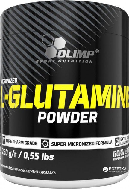 Глютамін Olimp Labs L-Glutamine 250 g,  ml, Olimp Labs. Glutamina. Mass Gain recuperación Anti-catabolic properties 