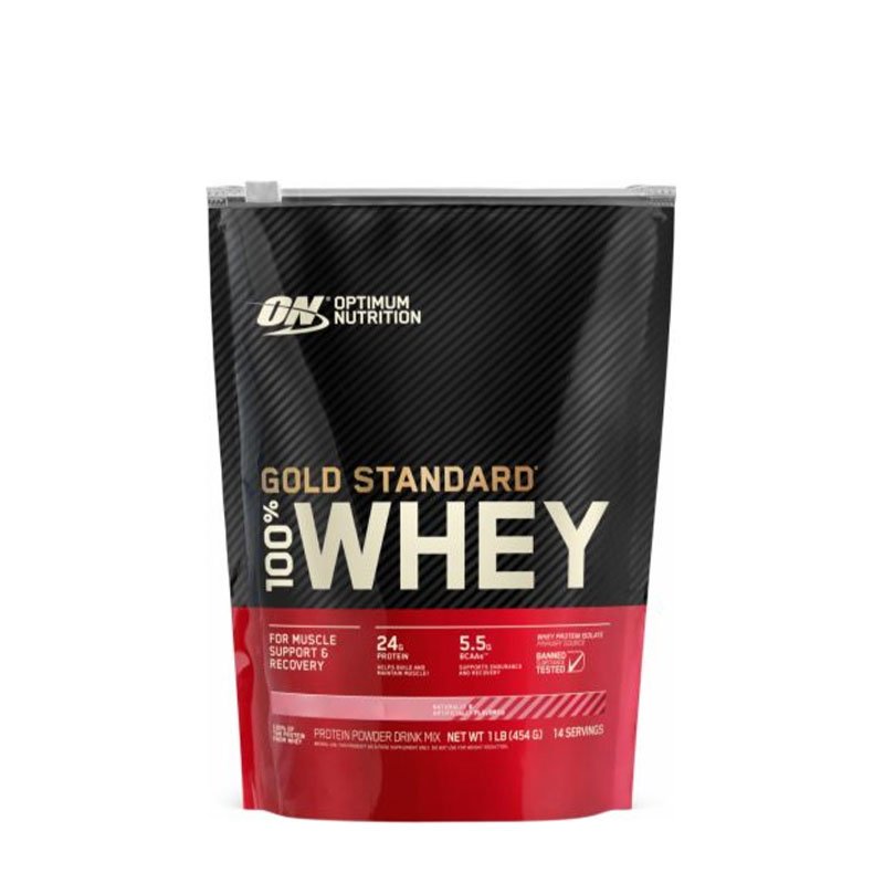 Протеин Optimum Gold Standard 100% Whey, 450 грамм Двойной шоколад,  мл, Optimum Nutrition. Протеин. Набор массы Восстановление Антикатаболические свойства 