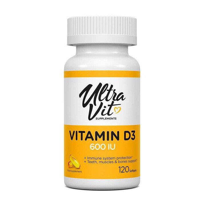 Витамин д3 VP Lab Vitamin D3 600 IU (120 капс) вп лаборатори,  мл, VPLab. Витамин D. 