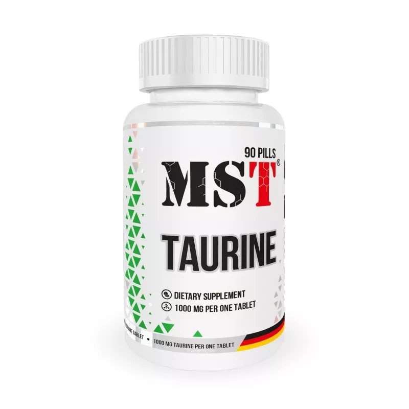 MST Nutrition Аминокислота MST Taurine 1000, 90 таблеток, , 