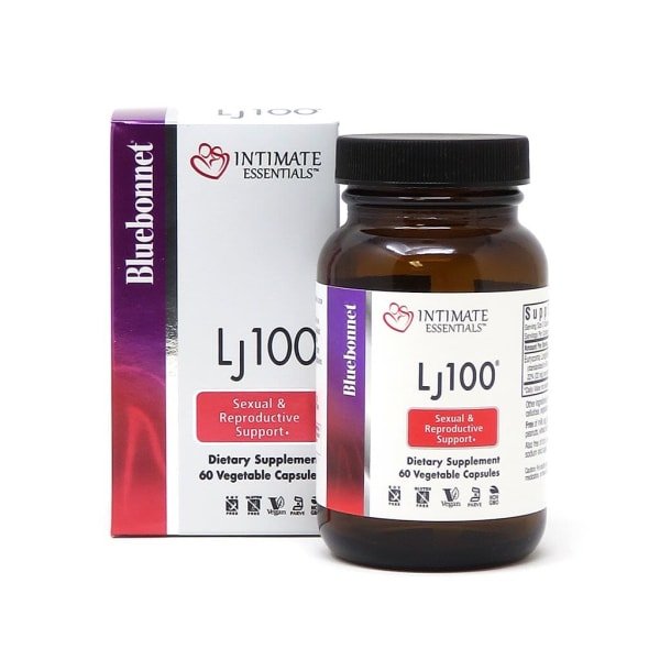Натуральная добавка Bluebonnet Intimate Essentials LJ100, 60 вегакапсул,  мл, Bluebonnet Nutrition. Hатуральные продукты. Поддержание здоровья 