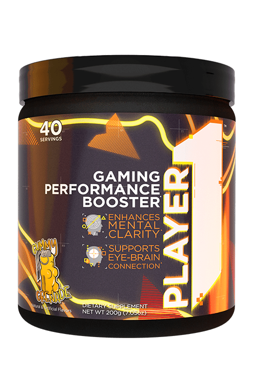 Rule One Proteins Энергетик R1 (Rule One) Player 1 gaming performance booster 200 грамм Мармеладные мишки, , 