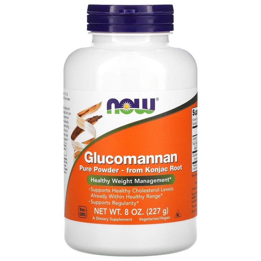 Now Натуральная добавка NOW Glucomannan, 227 грамм, , 227 