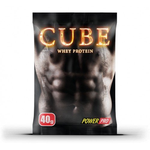 Протеин Power Pro CUBE Whey Protein, 40 грамм Лесная ягода,  ml, Power Pro. Proteína. Mass Gain recuperación Anti-catabolic properties 