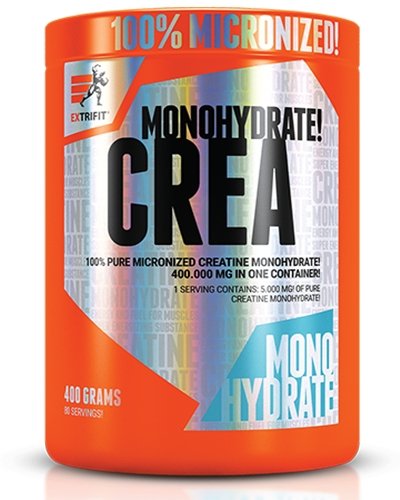 Crea Monohydrate, 400 g, EXTRIFIT. Creatine monohydrate. Mass Gain Energy & Endurance Strength enhancement 