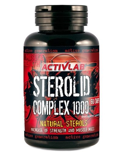 Sterolid Complex 1000, 60 pcs, ActivLab. Testosterone Booster. General Health Libido enhancing Anabolic properties Testosterone enhancement 