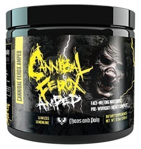 Cannibal Ferox Amped, 250 g, Chaos and Pain. Pre Entreno. Energy & Endurance 