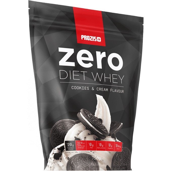 Протеин Prozis Zero Diet Whey, 750 грамм Печенье крем,  ml, Prozis. Proteína. Mass Gain recuperación Anti-catabolic properties 