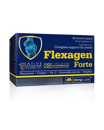 Flexagen Forte, 60 шт, Olimp Labs. Хондропротекторы. Поддержание здоровья Укрепление суставов и связок 