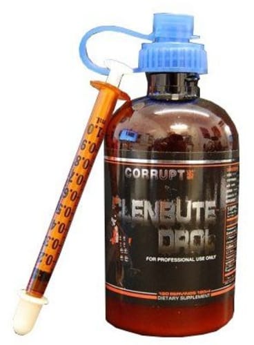Clenbutedrol, 120 ml, Corrupt Pharmaceuticals. Thermogenic. Weight Loss Fat burning 
