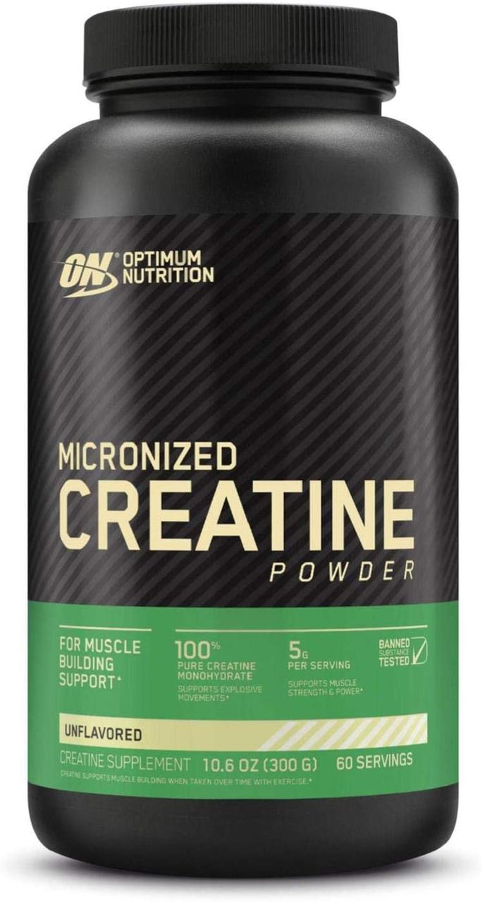 Креатин моногидрат Optimum Nutrition Creatine Powder (300 г) оптимум нутришн,  мл, Optimum Nutrition. Креатин моногидрат. Набор массы Энергия и выносливость Увеличение силы 