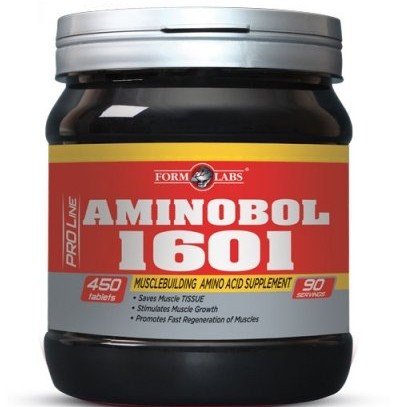Aminobol 1601, 450 pcs, Form Labs. Amino acid complex. 